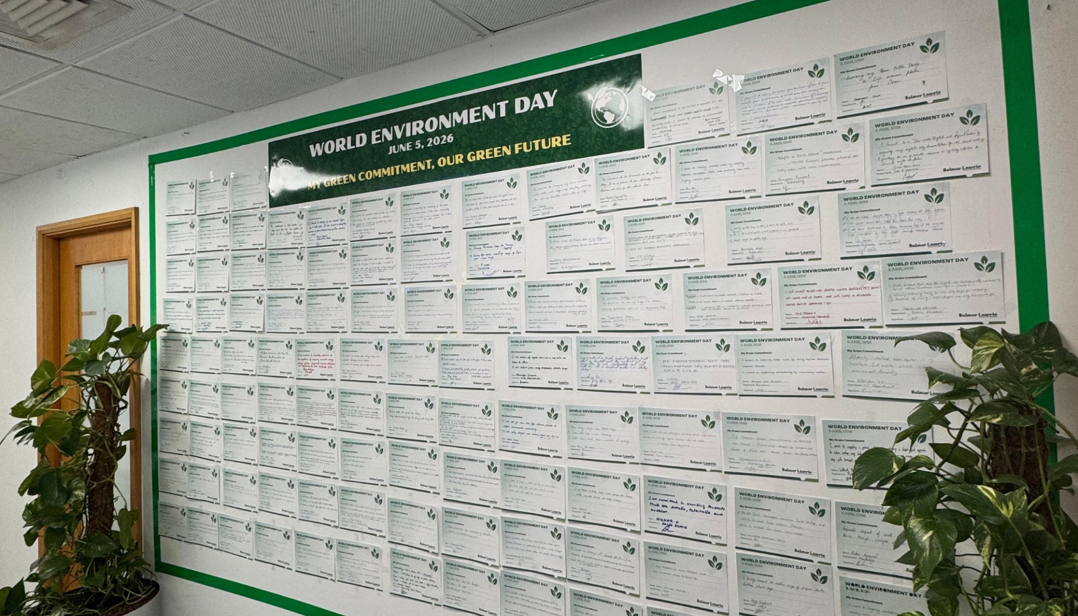 Balmer Lawrie (UAE) L.L.C. Marks World Environment Day with "My Green Commitment" Initiative